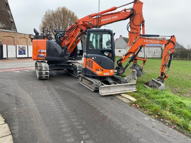 Afbraakwerken door Verhoeve Roads