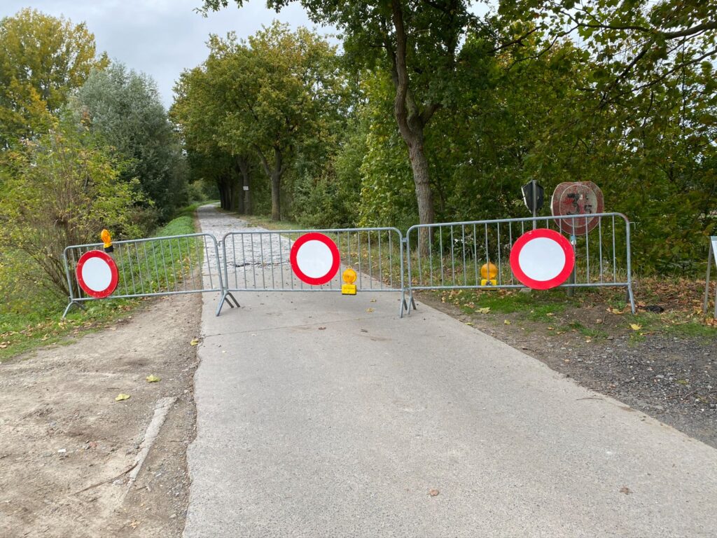 Ontharding in Kalken voor Agentschap Natuur en Bos