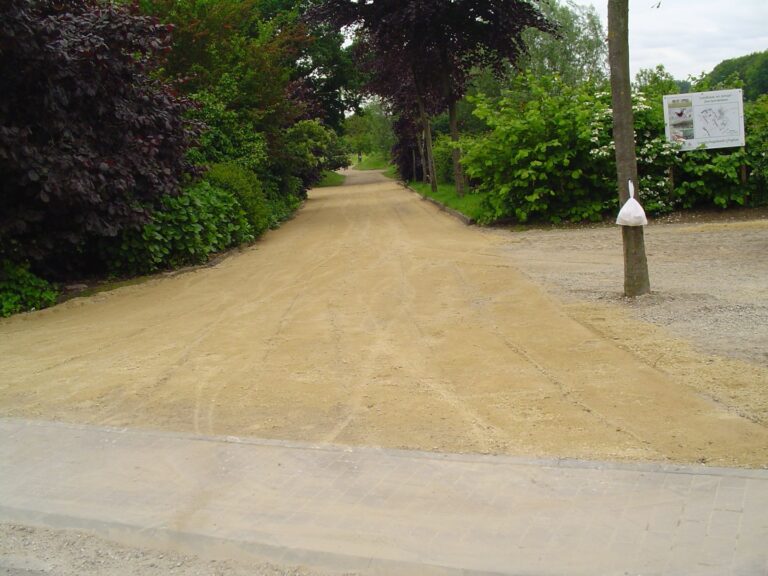 Halfverharding in Oosterzele