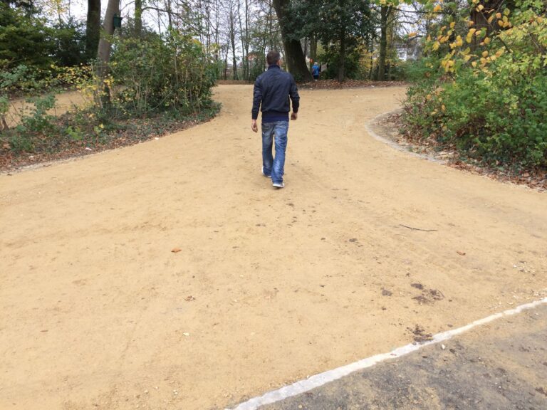 Gerenoveerde trage weg in Oudenaarde