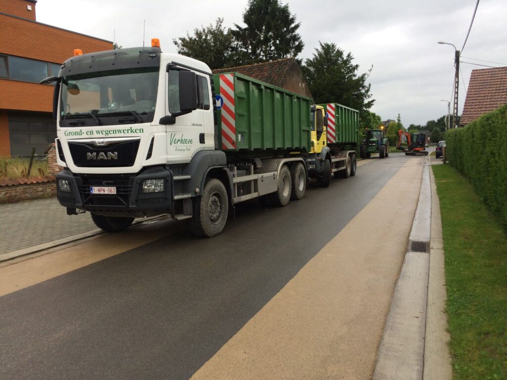 Gespecialiseerde machine van Verhoeve Roads